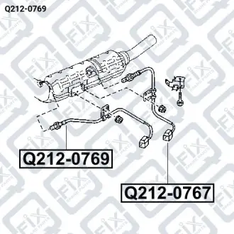 Датчик кисневий Q-fix Q212-0769