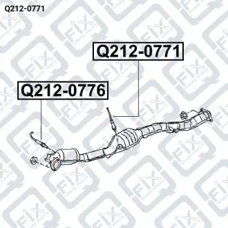 ДАТЧИК КИСЛОРОДНЫЙ Q-fix Q212-0771