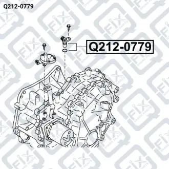 ДАТЧИК СКОРОСТИ Q-fix Q212-0779 (фото 1)
