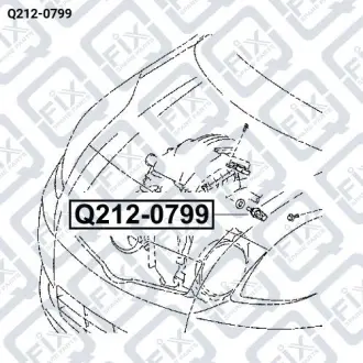 ДАТЧИК ТЕМПЕРАТУРЫ ВОДЫ Q-fix Q212-0799