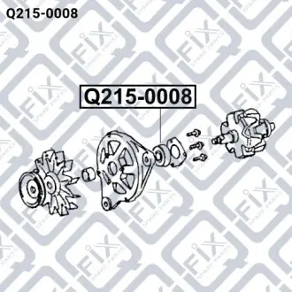 Подшипник шариковый Q-fix Q215-0008