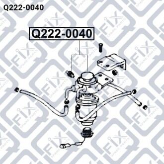 Насос подкачки топлива ручной Q-fix Q222-0040