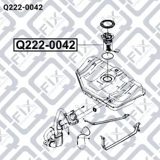 Насос топлива Q-fix Q222-0042