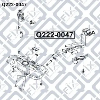 Насос паливний Q-fix Q222-0047