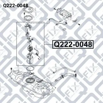 Насос палива Q-fix Q222-0048