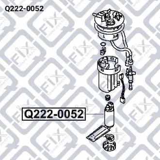 Насос паливний Q-fix Q222-0052