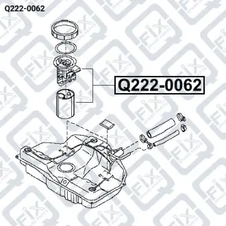 Насос палива Q-fix Q222-0062
