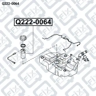 НАСОС ТОПЛИВА Q-fix Q222-0064