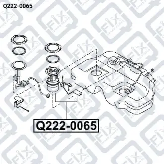 Насос палива Q-fix Q222-0065