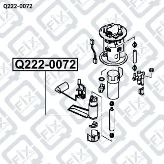 Насос палива Q-fix Q222-0072