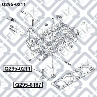 Клапан випускний Q-fix Q295-0211
