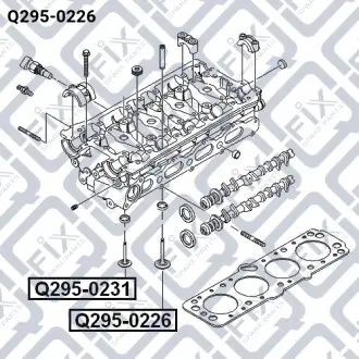 Клапан впускной Q-fix Q295-0226