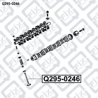 КЛАПАН ВПУСКНОЙ Q-fix Q295-0246