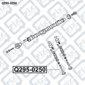 КЛАПАН ВПУСКНОЙ Q-fix Q295-0250