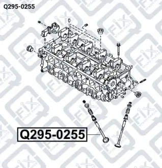 КЛАПАН ВПУСКНОЙ Q-fix Q295-0255