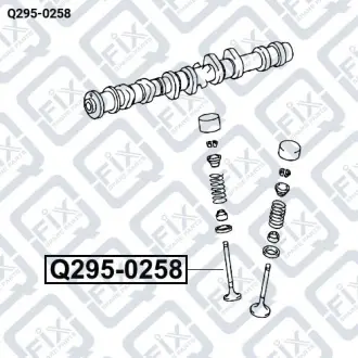 Клапан впускний Q-fix Q295-0258