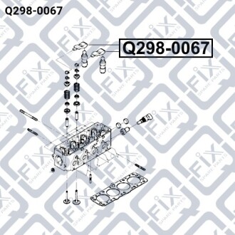 Рокер клапана Q-fix Q298-0067