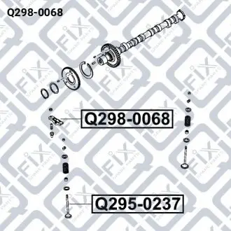 Рокер клапана Q-fix Q298-0068