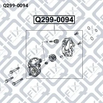НАСОС МАСЛЯНЫЙ Q-fix Q299-0094