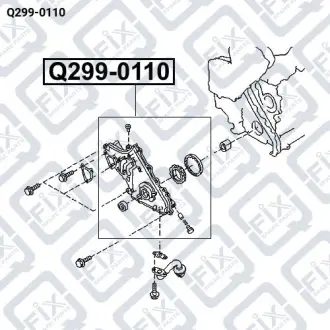 Насос масляний Q-fix Q299-0110