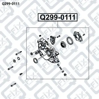 Насос масляний Q-fix Q299-0111