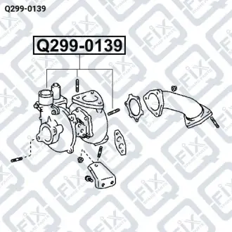 Компресор турбоподдува Q-fix Q299-0139