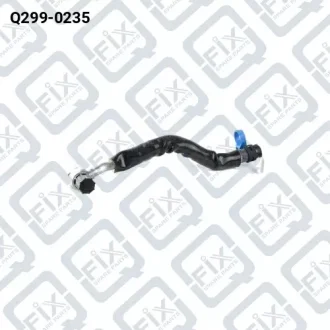 Фото трубка турбокомпрессора Q-fix Q299-0235 ТРУБКА ТУРБОКОМПРЕССОРА Q-fix Q299-0235