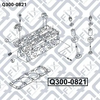 Прокладання ГБЦ Q-fix Q300-0821