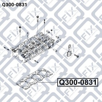 Прокладання ГБЦ Q-fix Q300-0831