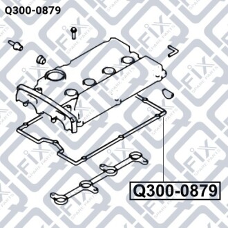 Прокладка болта крышки клапонов Q-fix Q300-0879