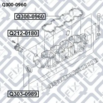 Прокладка крышки клапанов Q-fix Q300-0960