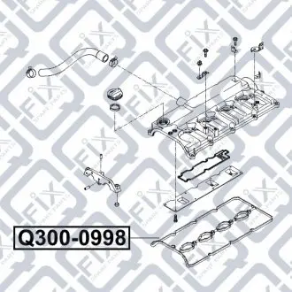 Прокладка крышки клапанов Q-fix Q300-0998