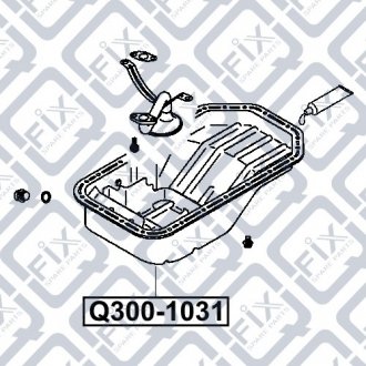 Піддон масляний Q-fix Q300-1031