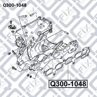 Прокладка впускного колектора Q-fix Q300-1048