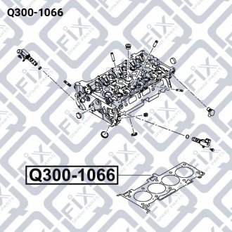 Прокладка ГБЦ Q-fix Q300-1066 (фото 1)