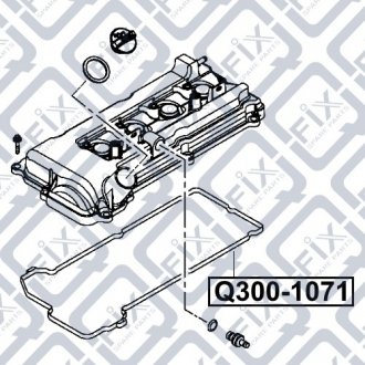 Прокладка клапанной крышки Q-fix Q300-1071 (фото 1)