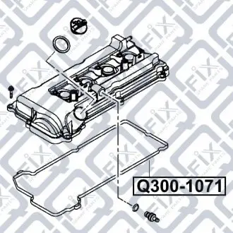 Прокладка клапанної кришки Q-fix Q300-1071