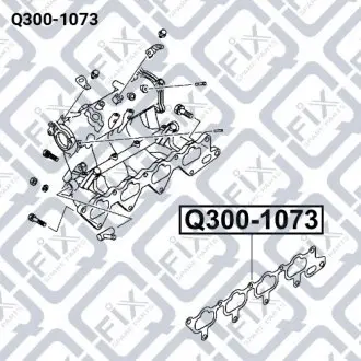 Прокладання впускного колектора Q-fix Q300-1073