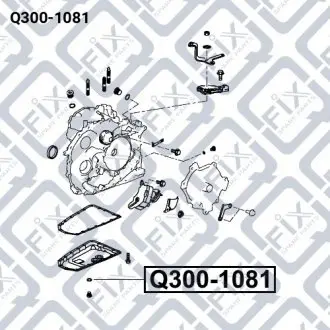 Шайба пробки поддона АКПП Q-fix Q300-1081