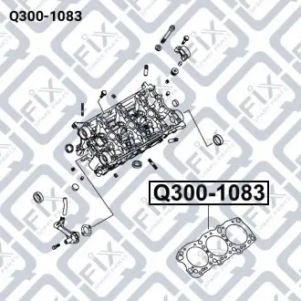 Прокладка ГБЦ Q-fix Q300-1083