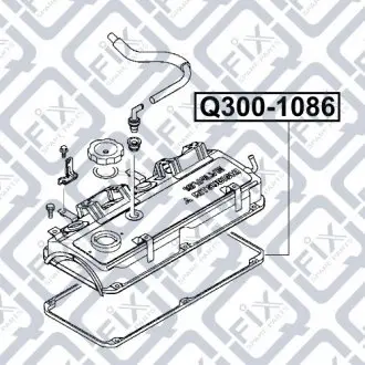 Прокладка клапанної кришки Q-fix Q300-1086