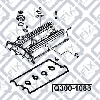 Прокладка клапанной крышки Q-fix Q300-1088