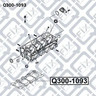 ПРОКЛАДКА ГОЛОВКИ БЛОКА (асбестовая) Q-fix Q300-1093