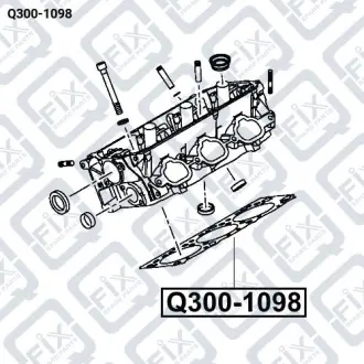 Прокладання ГБЦ Q-fix Q300-1098