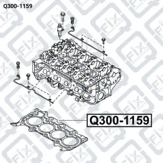 ПРОКЛАДКА ГБЦ Q-fix Q300-1159