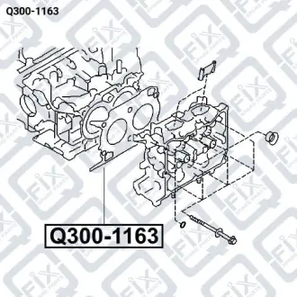 Прокладання ГБЦ Q-fix Q300-1163