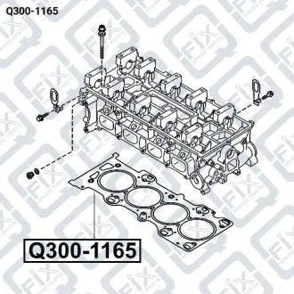 ПРОКЛАДКА ГБЦ Q-fix Q300-1165