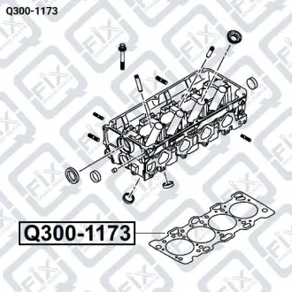 Прокладання ГБЦ Q-fix Q300-1173