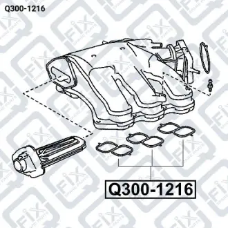 Прокладання впускного колектора Q-fix Q300-1216