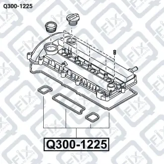 ПРОКЛАДКА КРЫШКИ КЛАПАНОВ Q-fix Q300-1225